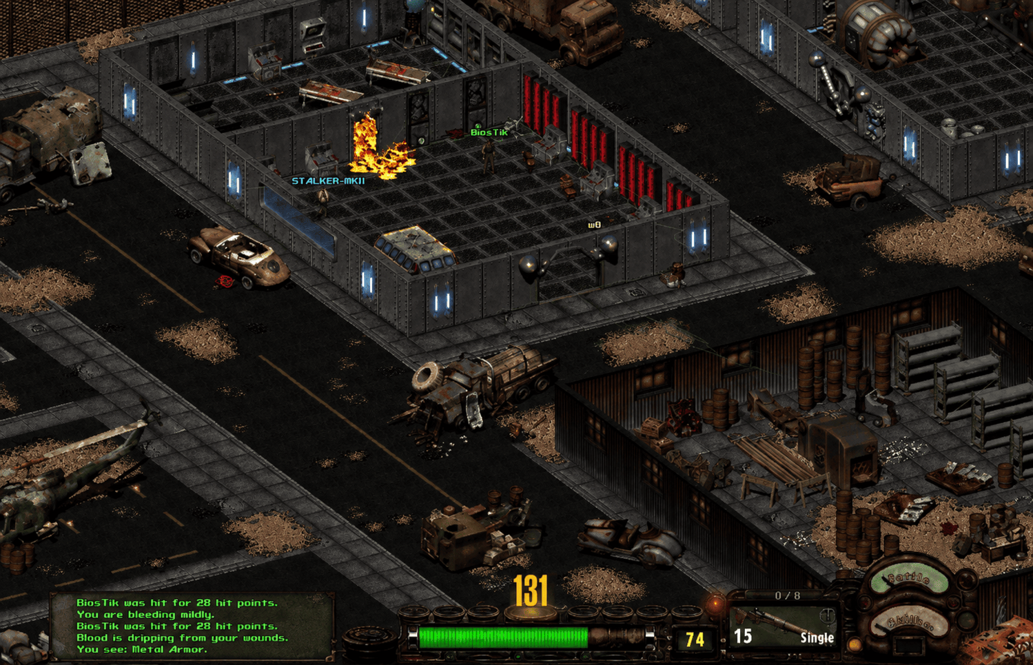 Сервер онлайн игры Fallout: FOnline Ashes of Phoenix