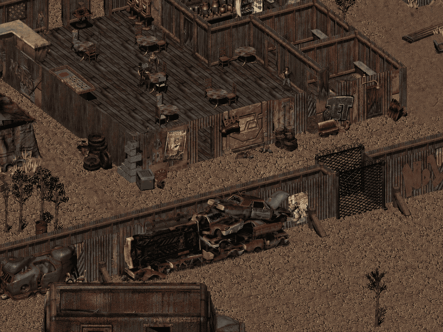 Сервер онлайн игры Fallout: Fonline Roleplay World4Play
