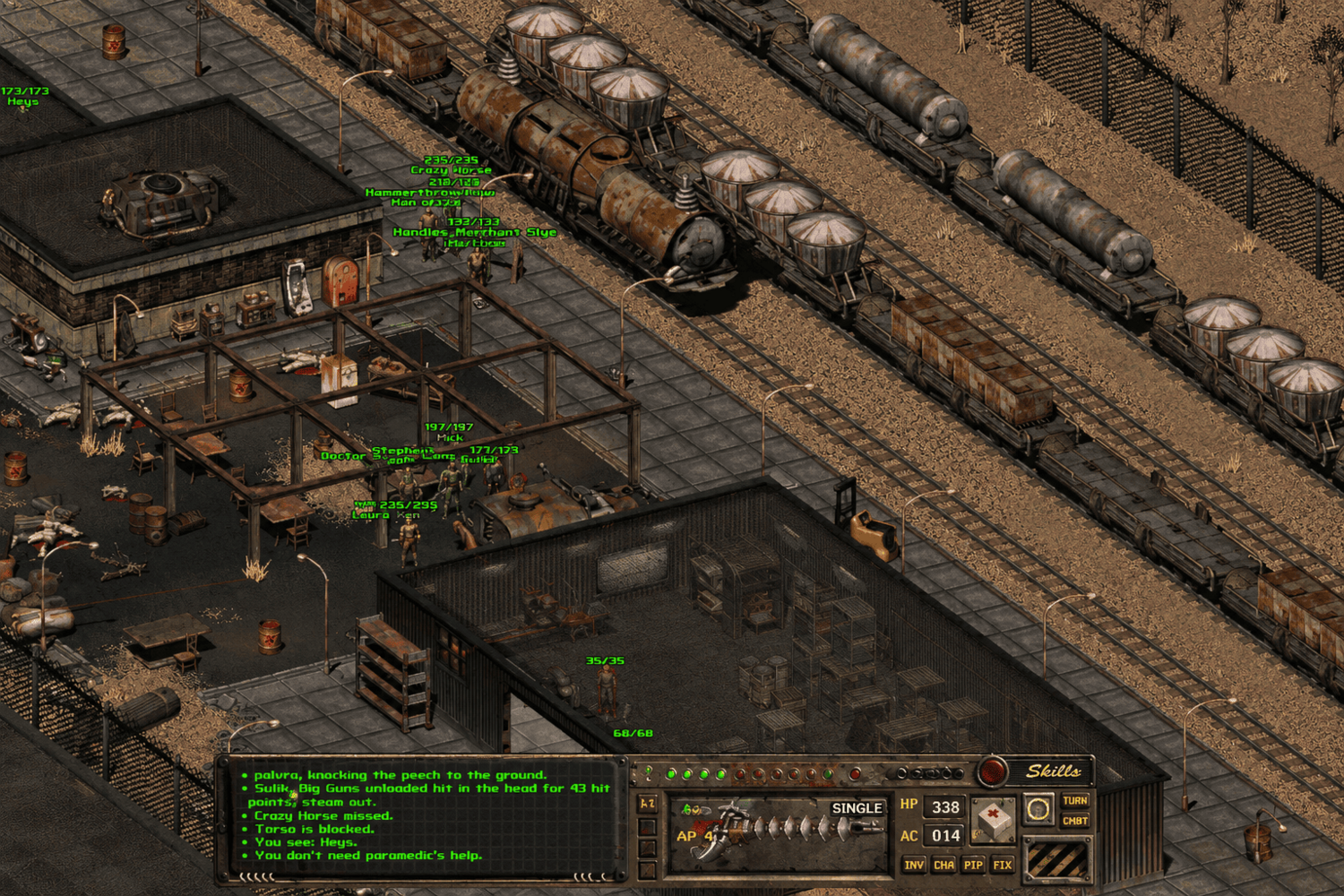 Сервер онлайн игры Fallout: TLA mk2