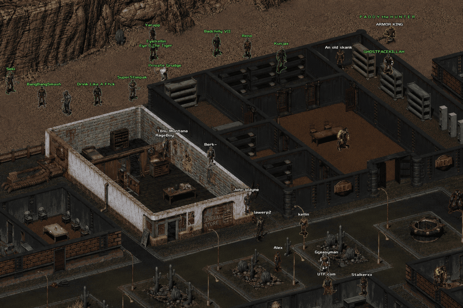 Сервер онлайн игры Fallout: FOnline Reloaded