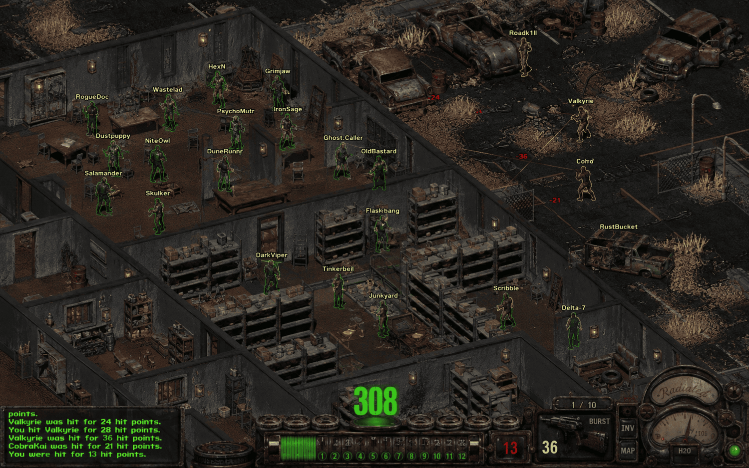 Сервер онлайн игры Fallout: FOnline Ashes of Phoenix