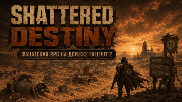 Скачать Shattered Destiny — фанатская RPG на движке Fallout 2