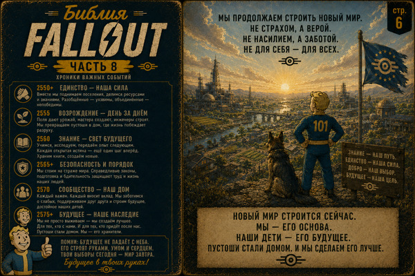 Библия FALLOUT Часть 8 стр 6
