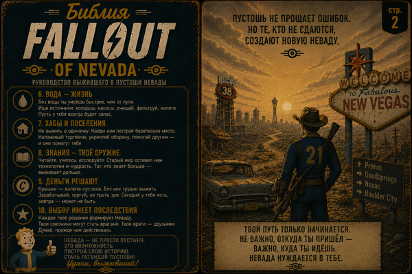 Библия Fallout of Nevada стр 2