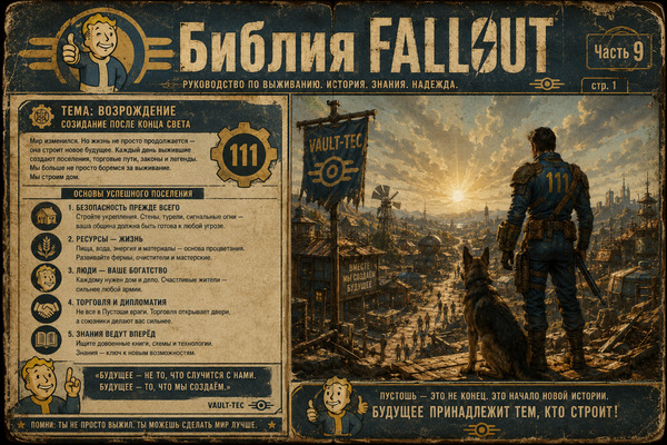Библия FALLOUT Часть 9 стр 1