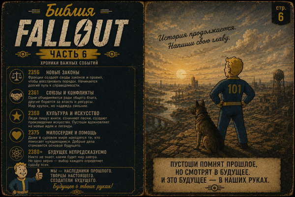 Библия FALLOUT Часть 6 стр 6