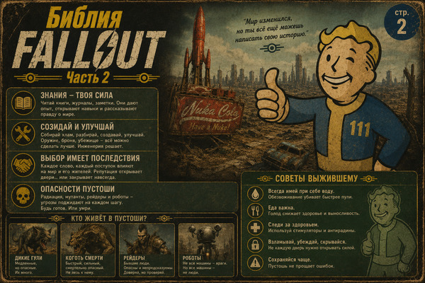 Библия FALLOUT Часть 2 стр 2